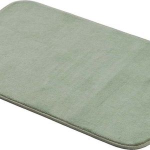 Zelená koupelnová předložka 45x75 cm Vitamine – douceur d'intérieur
