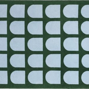 Zelená/modrá deka 150x200 cm Gilli – noo.ma