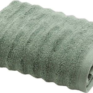 Zelený froté bavlněný ručník 50x90 cm Maya – douceur d'intérieur