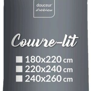 Zelený přehoz 220x240 cm Adele – douceur d'intérieur