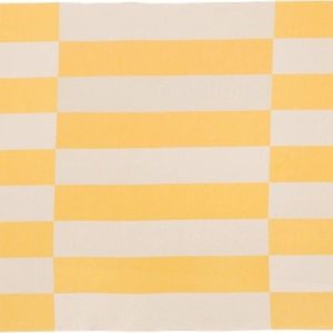 Žlutá bavlněná plážová osuška 100x160 cm Su – noo.ma