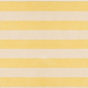 Žlutá textilní koupelnová předložka 50x80 cm Gobo – noo.ma