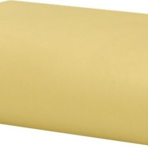 Žlutý povlak na peřinu na dvoulůžko z bavlněného saténu 200x200 cm Oba – noo.ma