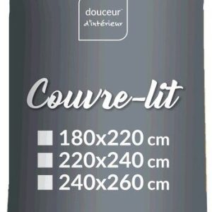 Žlutý přehoz 240x260 cm Adele – douceur d'intérieur