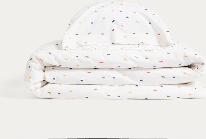Bílé povlečení na jednolůžko/prodloužené 150x220 cm Epifania – Kave Home