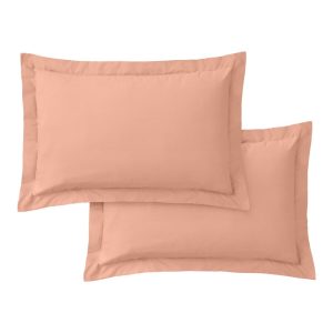 Povlaky na polštáře z bavlněného perkálu v sadě 2 ks 50x75 cm Cotton Percale – Bianca