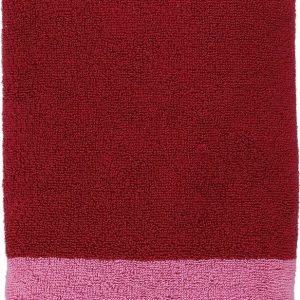 Růžové froté bavlněné osušky v sadě 2 ks 50x100 cm Pixie – ONA