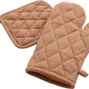 Set kuchyňské rukavice a chňapky 2 ks Gourmet – douceur d'intérieur