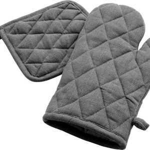 Set kuchyňské rukavice a chňapky 2 ks Gourmet – douceur d'intérieur