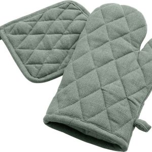 Set kuchyňské rukavice a chňapky 2 ks Gourmet – douceur d'intérieur