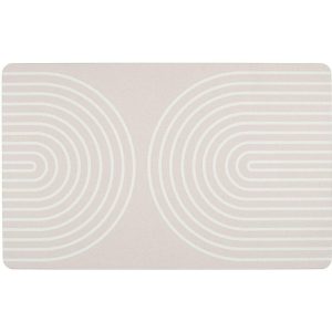 Béžová z křemeliny koupelnová předložka 50x80 cm Nazca – Wenko