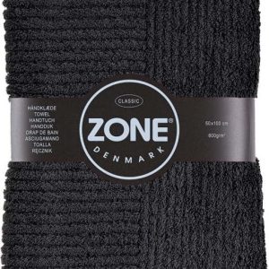 Černý ručník 50x100 cm Classic – Zone
