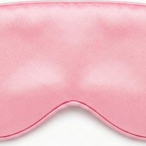Růžová hedvábná maska na spaní Mulberry Silk – Mila Home Luxury