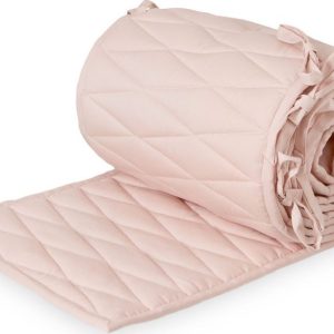 Světle růžový mantinel do postýlky z Bio bavlny 365 cm Blossom Pink – Cam Cam Copenhagen