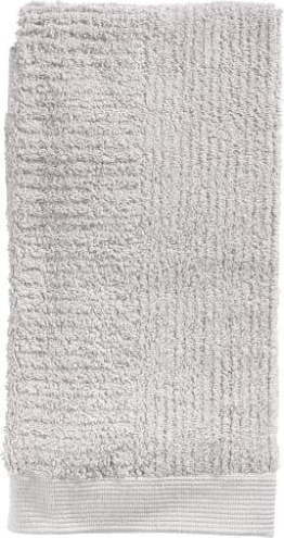 Světle šedý ručník 50x100 cm Classic – Zone