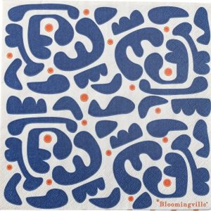 Papírové ubrousky v sadě 20 ks 33x33 cm Eviaya – Bloomingville