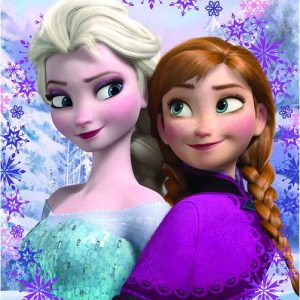 Bavlněná dětská osuška 70x140 cm Frozen – Jerry Fabrics