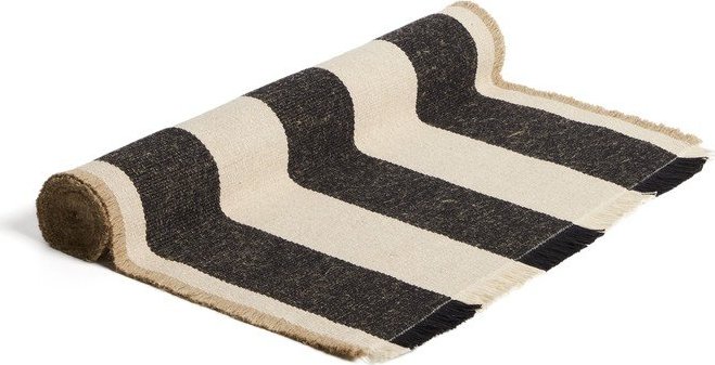 Bavlněný/jutový běhoun na stůl 50x150 cm Daltan – Kave Home