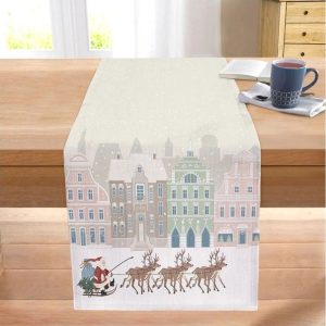 Běhoun na stůl s vánočním motivem 45x140 cm Merry Christmas – Mila Home