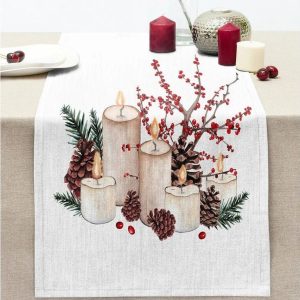 Běhoun na stůl s vánočním motivem 45x140 cm Merry Christmas – Mila Home