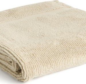 Béžová froté bavlněná osuška 70x140 cm Olvira – Kave Home