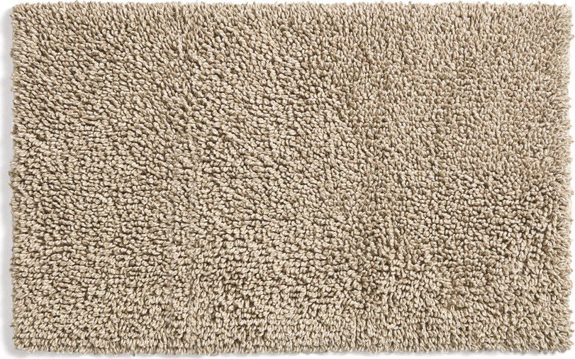 Béžová textilní koupelnová předložka 50x70 cm Aroia – Kave Home