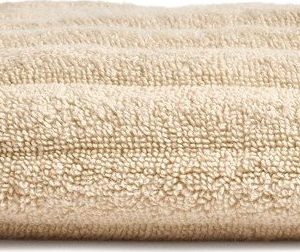 Béžový froté bavlněný ručník 30x50 cm Navira – Kave Home