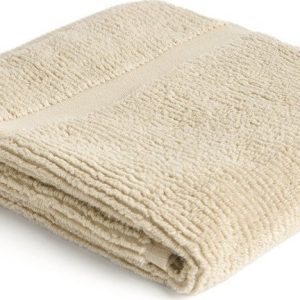 Béžový froté bavlněný ručník 50x90 cm Olvira – Kave Home