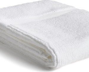 Bílý froté bavlněný ručník 50x90 cm Olvira – Kave Home