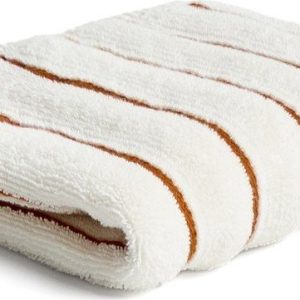 Oranžový/béžový froté bavlněný ručník 30x50 cm Dorane – Kave Home