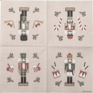 Papírové ubrousky v sadě 20 ks 25x25 cm Jolly – Bloomingville