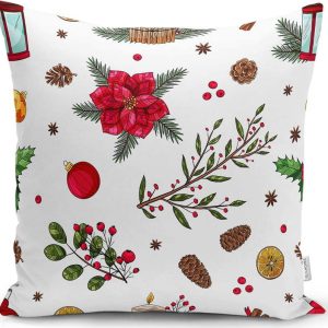 Povlak na polštář s vánočním motivem 43x43 cm Merry Christmas – Mila Home