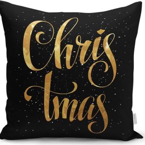 Povlak na polštář s vánočním motivem 43x43 cm Merry Christmas – Mila Home