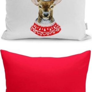 Povlaky na polštáře v sadě 2 ks s vánočním motivem 43x43 cm Merry Christmas – Mila Home
