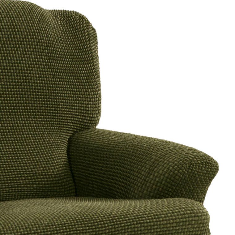 Super strečové potahy NIAGARA zelená dvojkřeslo (š. 140 - 180 cm) - Obrázek 4