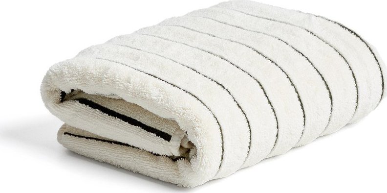 Zelený/béžový froté bavlněný ručník 50x90 cm Dorane – Kave Home