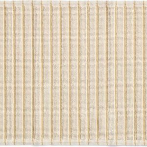 Žlutá/béžová textilní koupelnová předložka 50x80 cm Merade – Kave Home