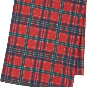 Bavlněný ubrus s vánočním motivem 178x137 cm Christmas Tartan Check – Catherine Lansfield