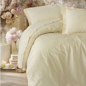 Béžové povlečení na jednolůžko 200x140 cm Elegant – Mijolnir