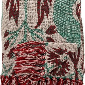 Deka z recyklované bavlny 130x160 cm Jangal – Bloomingville