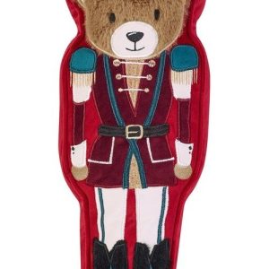 Dekorační polštář s vánočním motivem 20x30 cm Christmas Nutcracker Bear – Catherine Lansfield
