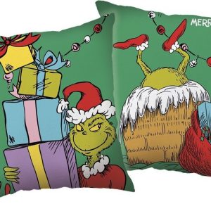Dětský polštářek 40x40 cm Grinch – Jerry Fabrics