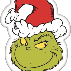 Fleecový dětský polštářek 29x36 cm Grinch – Jerry Fabrics
