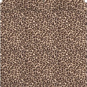 Hnědé povlečení na dvoulůžko 200x200 cm Animal Print – Catherine Lansfield
