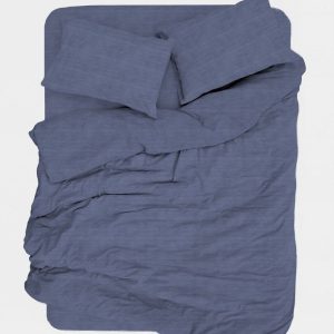 Modré povlečení na jednolůžko 200x140 cm Cleo Kombin – Mijolnir