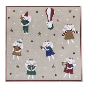 Papírové ubrousky v sadě 20 ks 33x33 cm Peo – Bloomingville