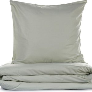 Šalvějově zelené povlečení na jednolůžko 200x140 cm Plain – Mijolnir