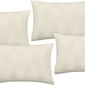 Saténové povlaky na polštáře v sadě 4 ks 75x50 cm So Soft Satin Stripe – Catherine Lansfield