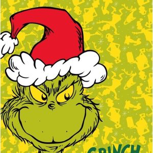 Zelená fleecová dětská deka 100x150 cm Grinch – Jerry Fabrics