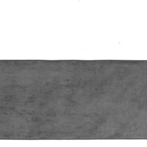 Antracitová koupelnová předložka 50x120 cm Vitamine – douceur d'intérieur